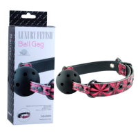 LUXURY FETISH BALL GAG RED LUXURY FETISH BALL GAG RED